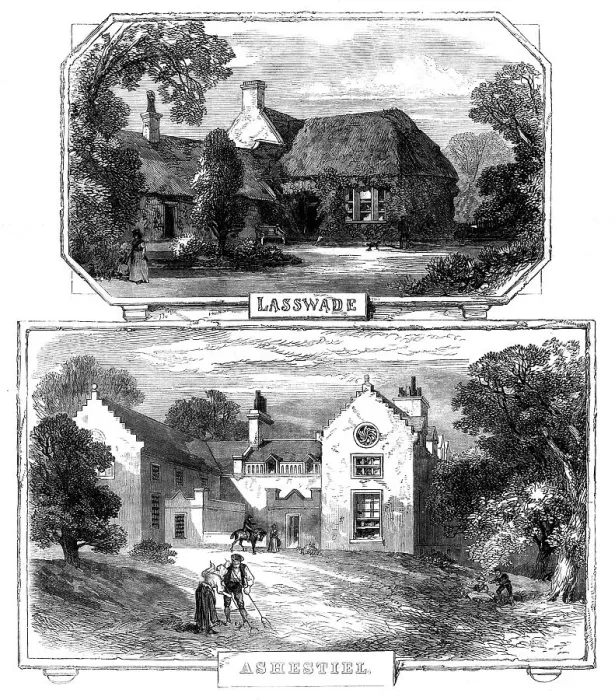Framed Print : The Scott Centenary - Lasswade; Ashestiel, 1871. Creator: Unknown