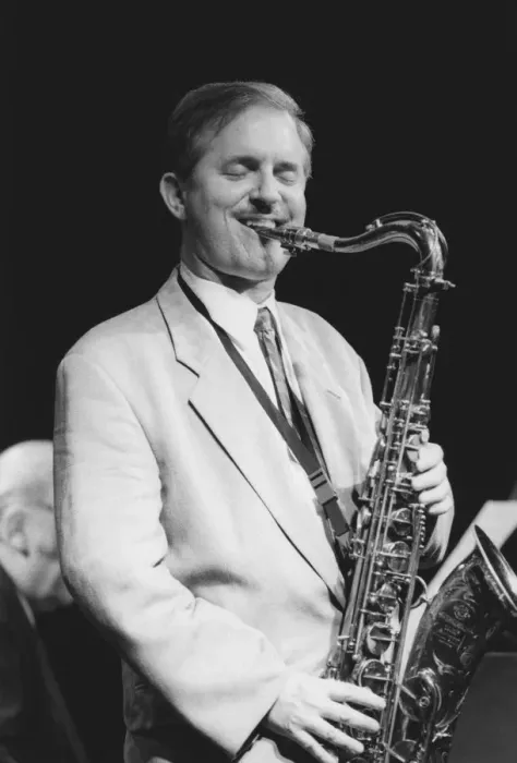 Framed Print : Scott Hamilton, Brecon Jazz Festival, Powys, Wales, 1998. Creator: Brian Foskett Framed Print : Scott Hamilton, Brecon Jazz Festival, Powys, Wales, 1998. Creator: Brian Foskett