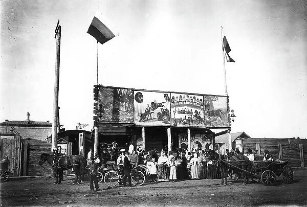 Scottish Circus in Krasnoiarsk, 1916. Creator: Unknown