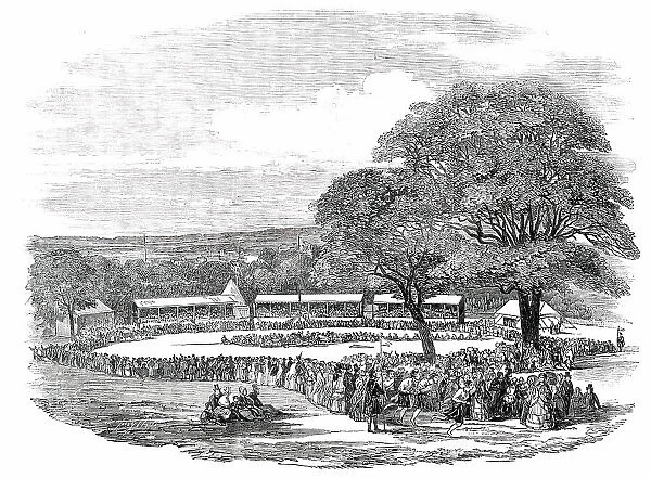 The Scottish Fete, in Lord Holland's Park, 1850. Creator: Unknown