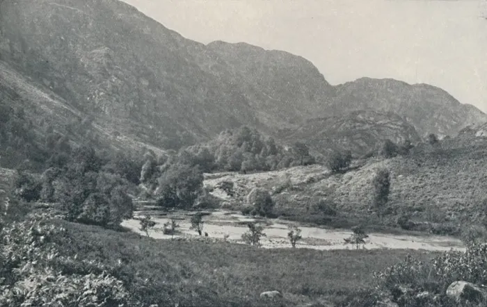 Framed Print : A Scottish Glen, 1910. Artist: GW Wilson and Company Framed Print : A Scottish Glen, 1910. Artist: GW Wilson and Company