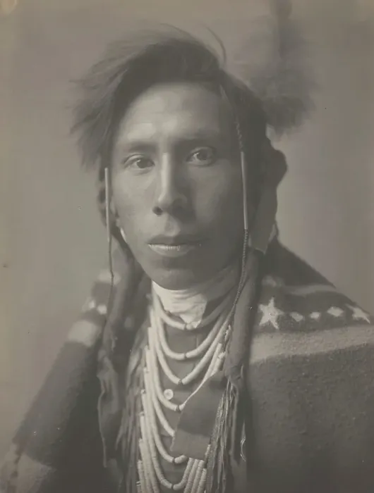Framed Print : Scout That Returns, 1908. Creator: Edward Sheriff Curtis
