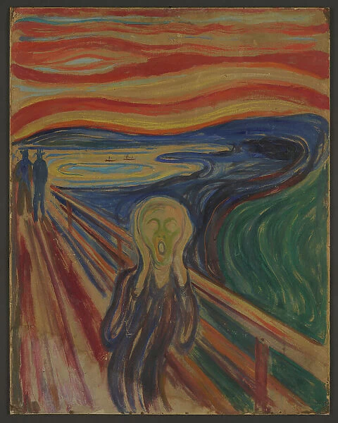 The Scream, 1883-1910. Creator: Munch, Edvard (1863-1944)