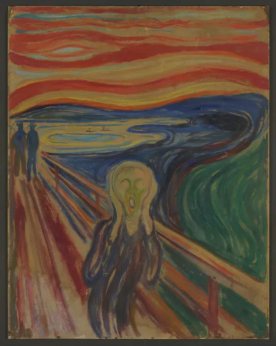 Framed Print : The Scream, 1883-1910. Creator: Munch, Edvard (1863-1944) Framed Print : The Scream, 1883-1910. Creator: Munch, Edvard (1863-1944)