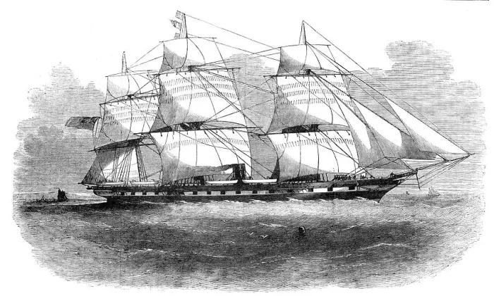 Framed Print : The Screw Steam-Ship Prince, wrecked off Balaclava Harbour, 1854. Creator: Unknown. The Screw Steam-Ship Prince, wrecked off Balaclava Harbour, 1854. Creator: Unknown Framed Print : The Screw Steam-Ship Prince, wrecked off Balaclava Harbour, 1854. Creator: Unknown. The Screw Steam-Ship Prince, wrecked off Balaclava Harbour, 1854. Creator: Unknown