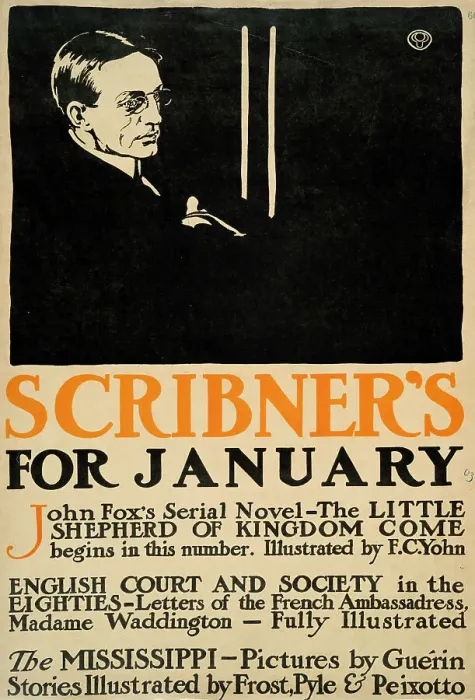 Framed Print : Scribner's for January, c1903. Creator: Edward Penfield