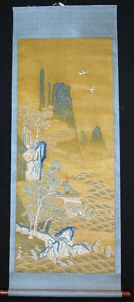 Scroll, China, Qing dynasty (1644-1911), c. 1840. Creator: Unknown