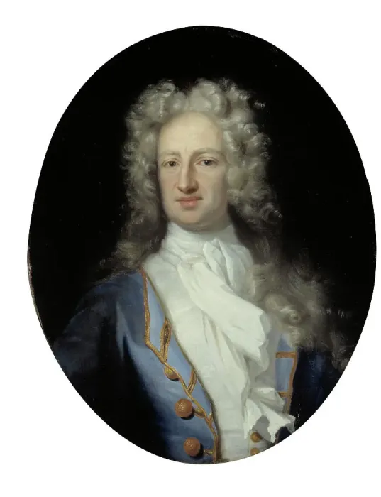 Framed Print : Sculptor Burchard Precht, 1719. Creator: David von Krafft