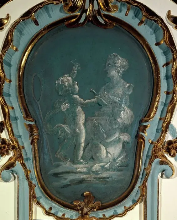 Framed Print : Two sculptors, between 1735 and 1745. Creator: Unknown Framed Print : Two sculptors, between 1735 and 1745. Creator: Unknown