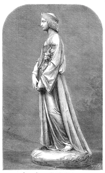 Framed Print : Sculpture: Chastity, by J. Durham, in the Royal Academy Exhibition, 1860. Creator: Smyth. Sculpture: Chastity, by J. Durham, in the Royal Academy Exhibition, 1860. Creator: Smyth Framed Print : Sculpture: Chastity, by J. Durham, in the Royal Academy Exhibition, 1860. Creator: Smyth. Sculpture: Chastity, by J. Durham, in the Royal Academy Exhibition, 1860. Creator: Smyth