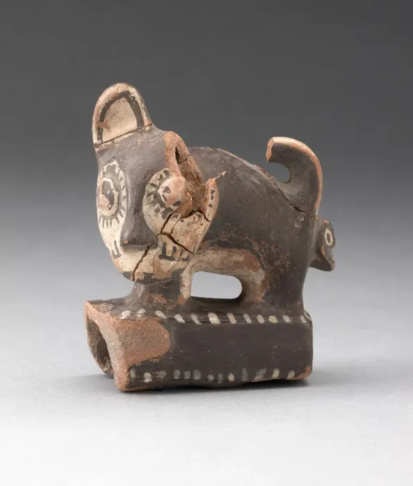Framed Print : Sculpture Fragment of Feline Standing on Rectangular Form, A. D. 1000 / 1470 Framed Print : Sculpture Fragment of Feline Standing on Rectangular Form, A. D. 1000 / 1470