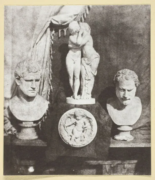 Framed Print : Sculptures, 1839 / 40, printed 1985. Creator: Hippolyte Bayard Framed Print : Sculptures, 1839 / 40, printed 1985. Creator: Hippolyte Bayard