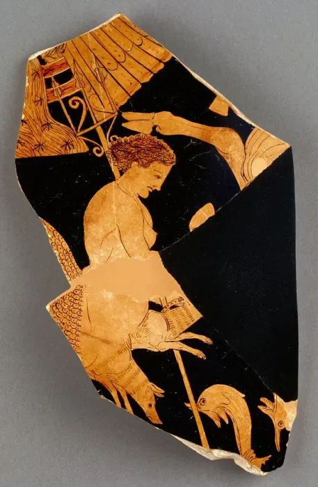 Framed Print : Scylla, 375-350 B. C Artist: Black Fury Group (active early 300s B. C. ) Framed Print : Scylla, 375-350 B. C Artist: Black Fury Group (active early 300s B. C. )