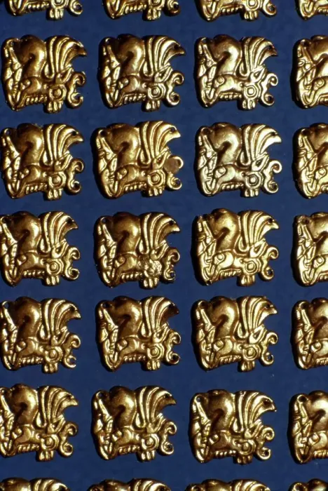 Framed Print : Scythian gold, c8th century BC-1st century BC Framed Print : Scythian gold, c8th century BC-1st century BC