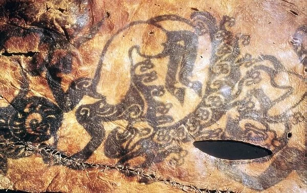 Scythian tattoo of fabulous beasts, 5th century BC
