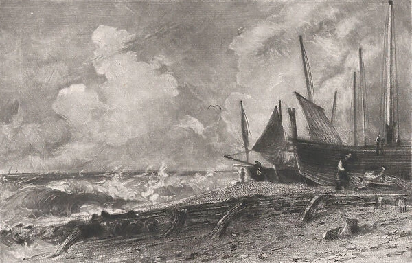A Sea Beach, 1830. Creator: David Lucas