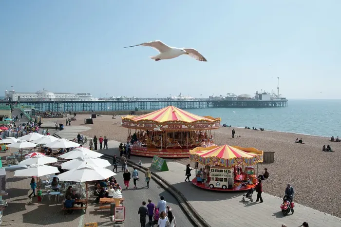Framed Print : Sea Front at Brighton Framed Print : Sea Front at Brighton