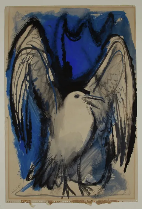 Framed Print : Sea Gull, c.between 1940 and 1950. Creator: Carlos Lopez Framed Print : Sea Gull, c.between 1940 and 1950. Creator: Carlos Lopez