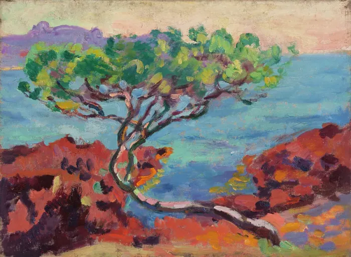 Framed Print : Sea ??landscape. Creator: Armand Guillaumin Framed Print : Sea ??landscape. Creator: Armand Guillaumin