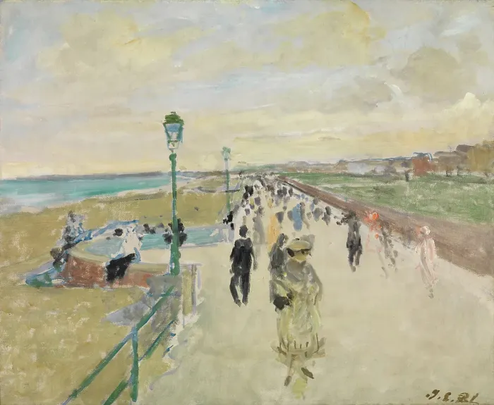 Framed Print : Sea Wall, c1880-1940. Creator: Jacques Emile Blanche Framed Print : Sea Wall, c1880-1940. Creator: Jacques Emile Blanche