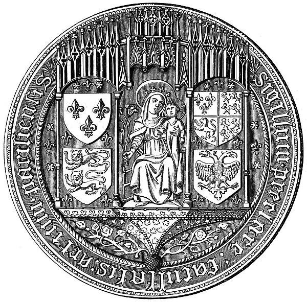 Seal of the Four Nations or the Facutly of Arts, 16th century (1849)