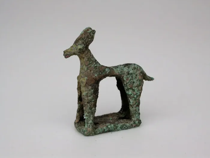 Framed Print : Seal with Quadruped, Geometric Period (800-600 BCE). Creator: Unknown Framed Print : Seal with Quadruped, Geometric Period (800-600 BCE). Creator: Unknown