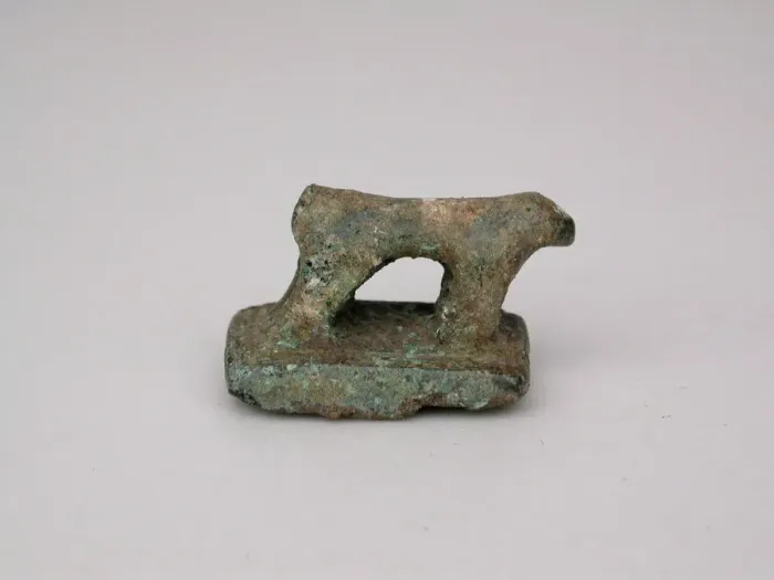 Framed Print : Seal with Quadruped, Geometric Period (800-600 BCE). Creator: Unknown Framed Print : Seal with Quadruped, Geometric Period (800-600 BCE). Creator: Unknown