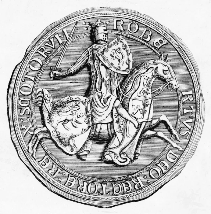 Framed Print : The Seal of Robert Bruce, 1910 Framed Print : The Seal of Robert Bruce, 1910