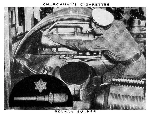 Seaman Gunner, 1937. Artist: WA & AC Churchman