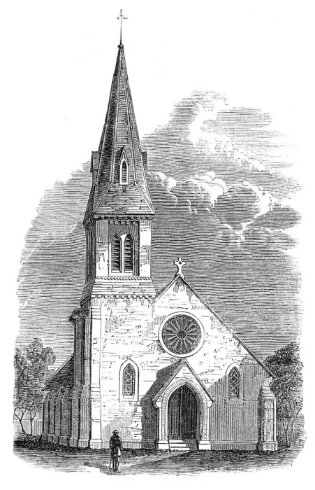 Framed Print : Seamen's Church, Pootung, Shanghai, 1868. Creator: Unknown Framed Print : Seamen's Church, Pootung, Shanghai, 1868. Creator: Unknown