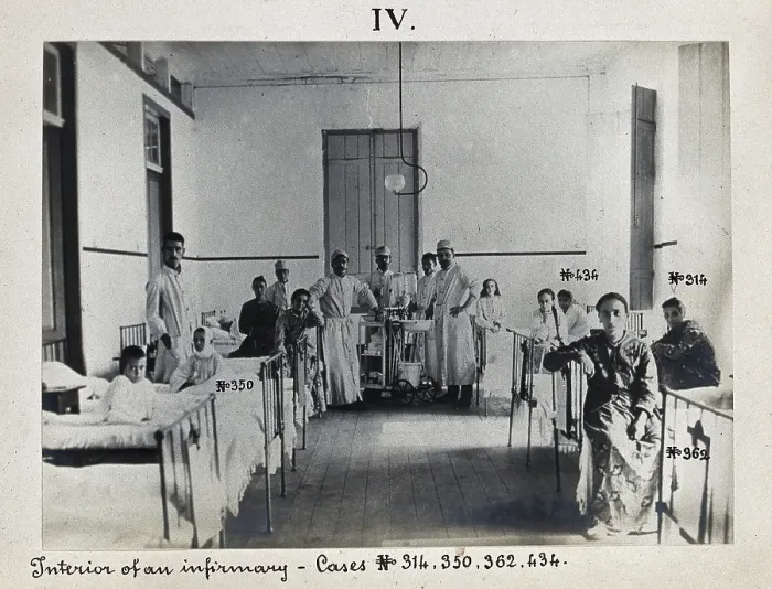 Framed Print : Seamen's Hospital for infectious diseases in Jurujuba, Rio de Janeiro; the interior... 1904 / 1911 Framed Print : Seamen's Hospital for infectious diseases in Jurujuba, Rio de Janeiro; the interior... 1904 / 1911