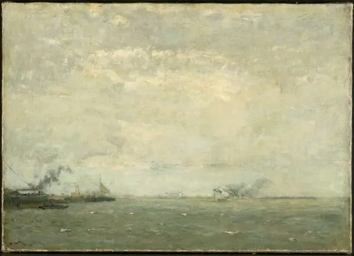 Framed Print : Seascape, 1892. Creator: Henry Ward Ranger (American, 1858-1916) Framed Print : Seascape, 1892. Creator: Henry Ward Ranger (American, 1858-1916)