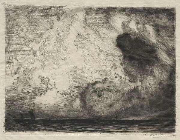 Seascape, 1911. Creator: Auguste Louis Lepere (French, 1849-1918)