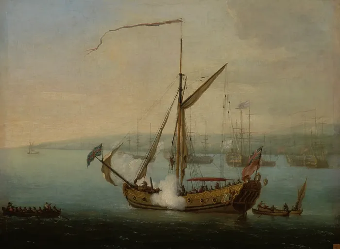 Framed Print : Seascape, 2nd half of 17th century. Creator: Unknown Framed Print : Seascape, 2nd half of 17th century. Creator: Unknown