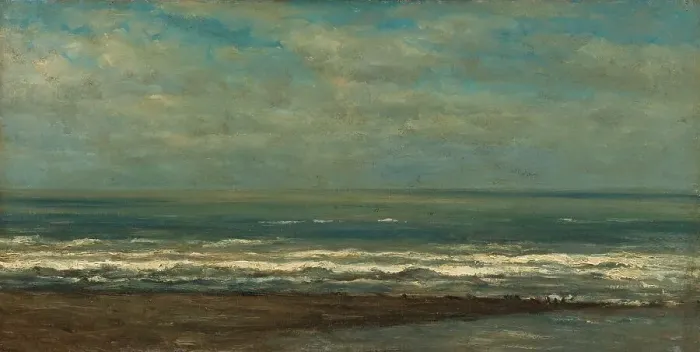 Framed Print : Seascape near Heijst, c.1868. Creator: Willem Roelofs Framed Print : Seascape near Heijst, c.1868. Creator: Willem Roelofs