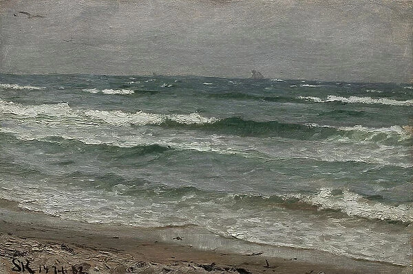 Seascape. Skagen, 1882. Creator: Peder Severin Kroyer