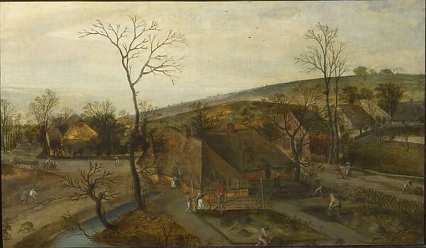 The Four Seasons: Spring, 1577. Creator: Grimmer, Jacob (ca 1525-1590)