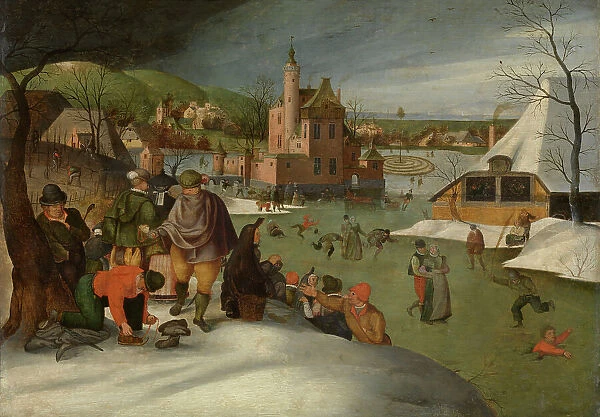 The Four Seasons: Winter, 1607. Creator: Grimmer, Abel (1570-1619)