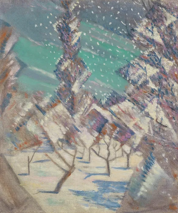 Framed Print : The Four Seasons: Winter, c1918. Creator: Nevinson, Christopher Richard Wynne (1889-1946) Framed Print : The Four Seasons: Winter, c1918. Creator: Nevinson, Christopher Richard Wynne (1889-1946)