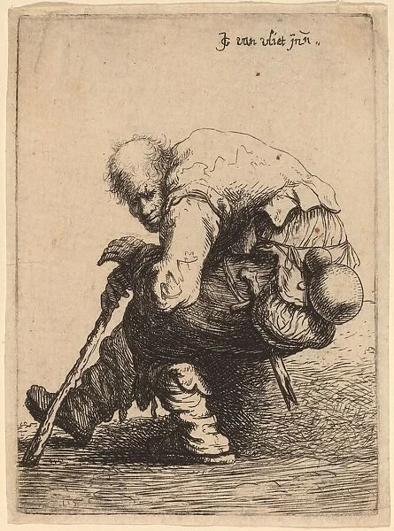 Seated Beggar, 1632. Creator: Jan Georg van Vliet