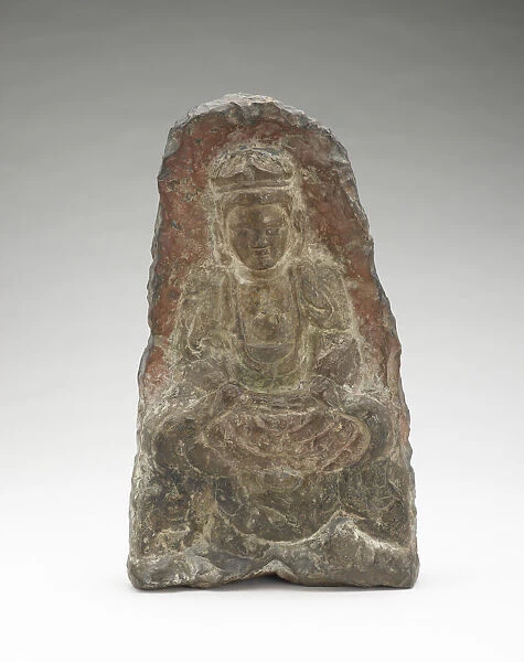 Seated bodhisattva, Period of Division, 550-577. Creator: Unknown