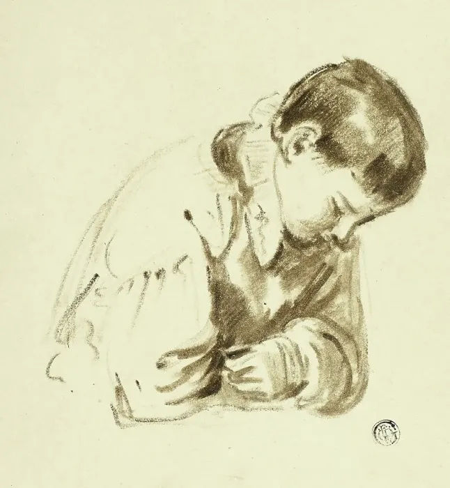 Framed Print : Seated Boy, Half-Length, c. 1830. Creators: Thomas Jones Barker, Thomas Barker Framed Print : Seated Boy, Half-Length, c. 1830. Creators: Thomas Jones Barker, Thomas Barker