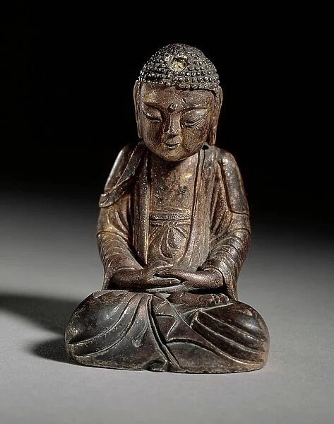 Seated Buddha, 13th-14th century. Creator: Unknown