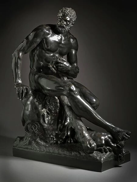Seated Hercules, c.1795. Creator: Guillaume Boichot
