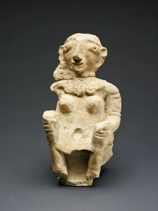 Framed Print : Seated Mother Goddess, 1st century. Creator: Unknown Framed Print : Seated Mother Goddess, 1st century. Creator: Unknown