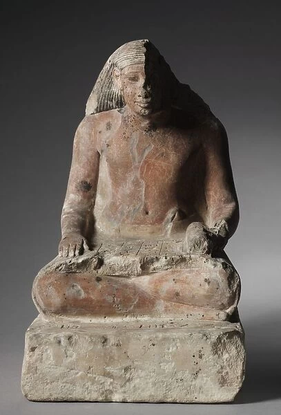 Seated Scribe of Medthu, c. 1479-1425 BC. Creator: Unknown
