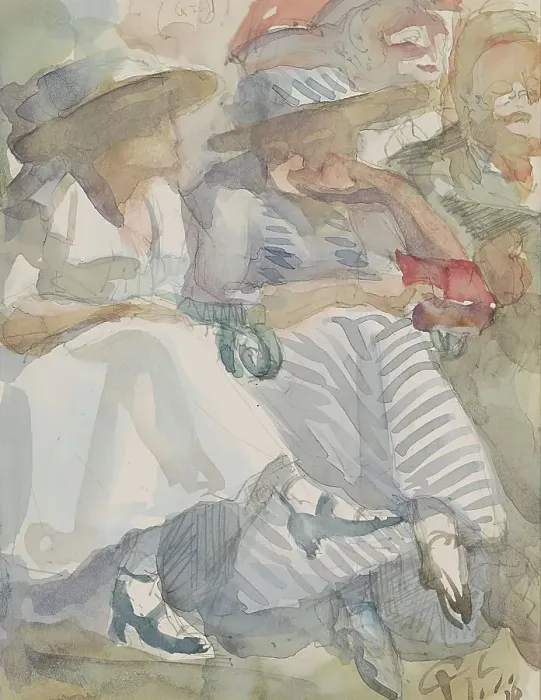 Framed Print : Two seated women in the front row in an audience, 1916. Creator: Reijer Stolk Framed Print : Two seated women in the front row in an audience, 1916. Creator: Reijer Stolk