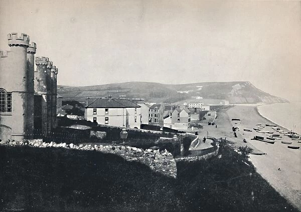 Seaton - Looking Towards White Cliff, 1895