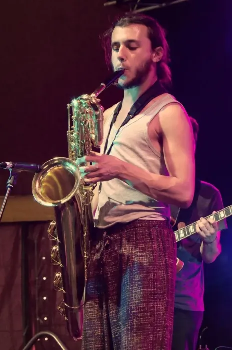 Framed Print : Seb Silas, Love Supreme Jazz Festival, Glynde Place, East Sussex, 2015. Artist: Brian O Connor Framed Print : Seb Silas, Love Supreme Jazz Festival, Glynde Place, East Sussex, 2015. Artist: Brian O Connor