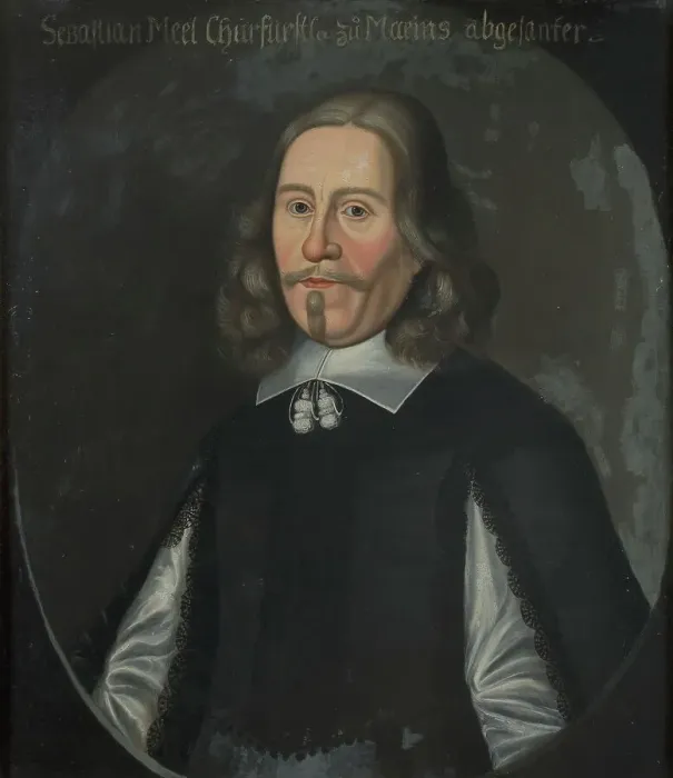 Framed Print : Sebastian Wilhelm Meel, c17th century. Creator: Anon Framed Print : Sebastian Wilhelm Meel, c17th century. Creator: Anon